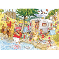thumb-PRE-ORDER - Wasgij Mystery 6 - Camping Commotion! - puzzle de 1000 pièces-2