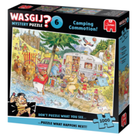 thumb-PRE-ORDER - Wasgij Mystery 6 - Camping Commotion! - puzzle de 1000 pièces-4