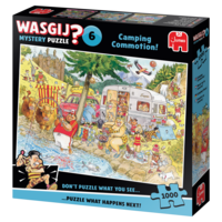thumb-Wasgij Mystery 6 - Camping Commotion! - puzzel van 1000 stukjes-4