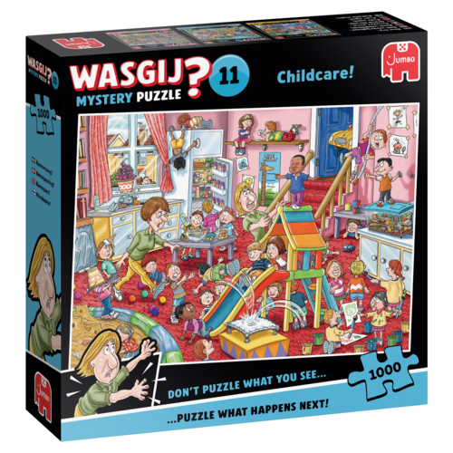  Jumbo PRE-ORDER - Wasgij Mystery 11 - Childcare! - 1000 pièces 