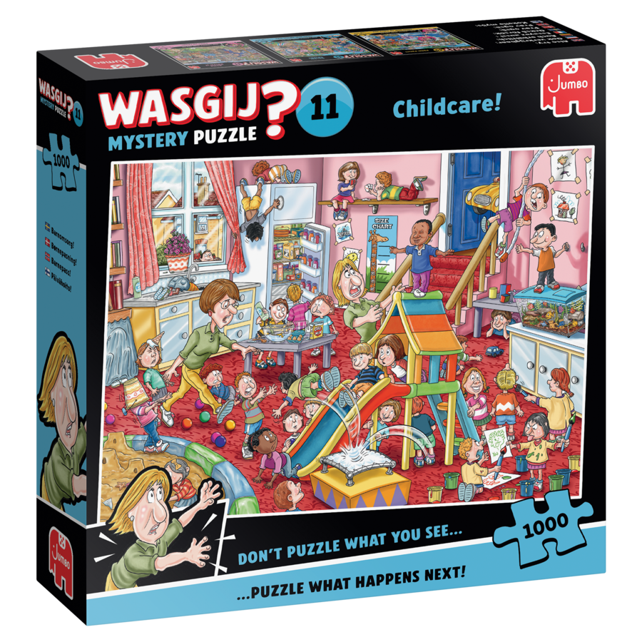 PRE-ORDER - Wasgij Mystery 11 - Childcare! - jigsaw puzzle of 1000 pieces-1