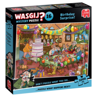 thumb-PRE-ORDER - Wasgij Mystery 16 - Birthday Surprise! - puzzle de 1000 pièces-1