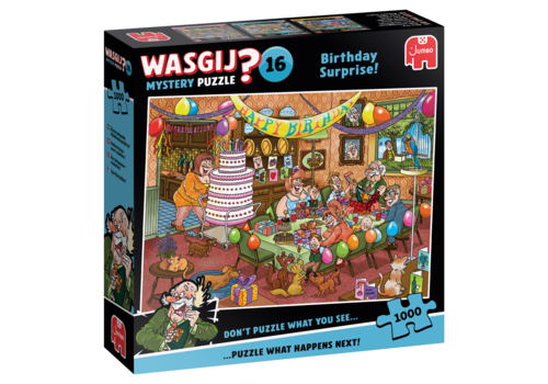  Jumbo PRE-ORDER - Wasgij Mystery 16 - Birthday Surprise! - 1000 pièces 