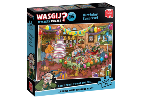  Jumbo Wasgij Mystery 16 - Birthday Surprise! - 1000 pieces 