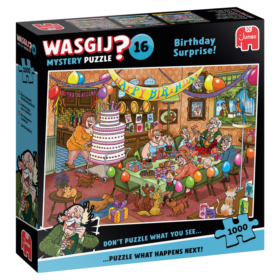 Wasgij Mystery 16 - Birthday Surprise! - puzzle de 1000 pièces-1