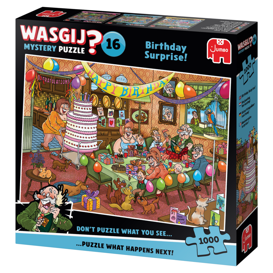 PRE-ORDER - Wasgij Mystery 16 - Birthday Surprise! - puzzle de 1000 pièces-4