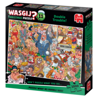 thumb-PRE-ORDER - Wasgij Christmas 11 - Double Trouble! - puzzle de 1000 pièces-3