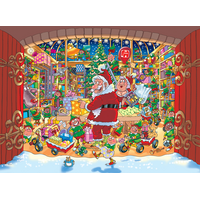 thumb-PRE-ORDER - Wasgij Christmas 15 - Santa's Unexpected Delivery! - puzzle de 1000 pièces-2