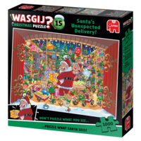 thumb-PRE-ORDER - Wasgij Christmas 15 - Santa's Unexpected Delivery! - puzzle de 1000 pièces-4
