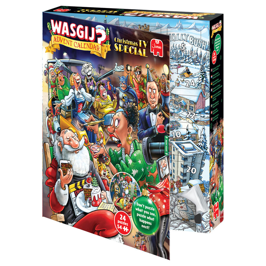 PRE-ORDER - Wasgij  Kerst Advent Kalender - 24 x 54 stukjes-5