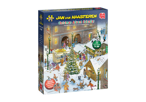  Jumbo PRE-ORDER - Jan van Haasteren  Kerst Advent Kalender 2026 - 24 x 54 stukjes 