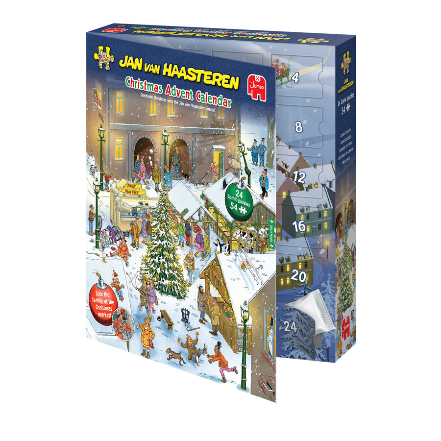 PRE-ORDER - Jan van Haasteren  Christmas Advent Calender 2026 - 24 x 54 pieces-3