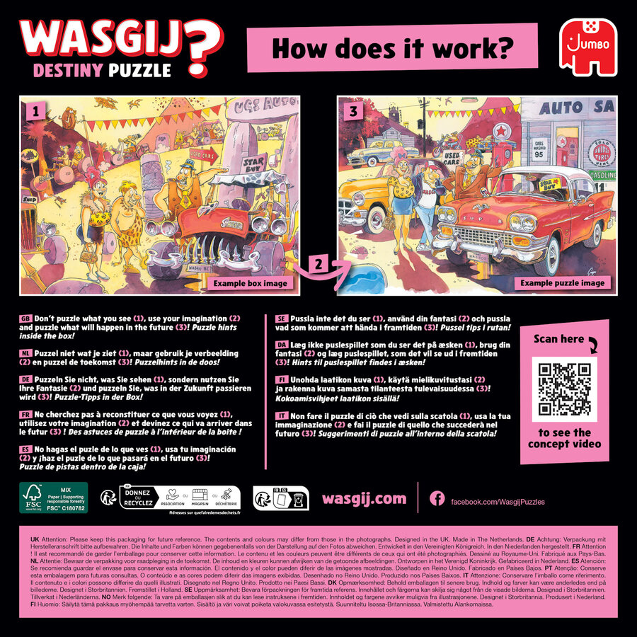 PRE-ORDER - Wasgij Destiny 32 - Passion for Fashion!  -puzzle of 1000 pieces-4
