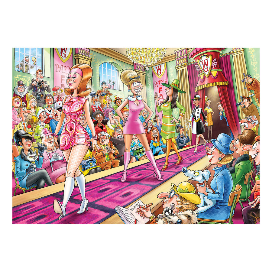 PRE-ORDER - Wasgij Destiny 32 - Passion for Fashion!  -puzzle of 1000 pieces-2