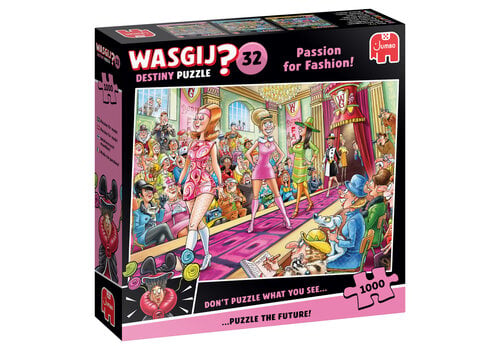  Jumbo PRE-ORDER - Wasgij Destiny 32 - Passion for Fashion! - 1000 pieces 