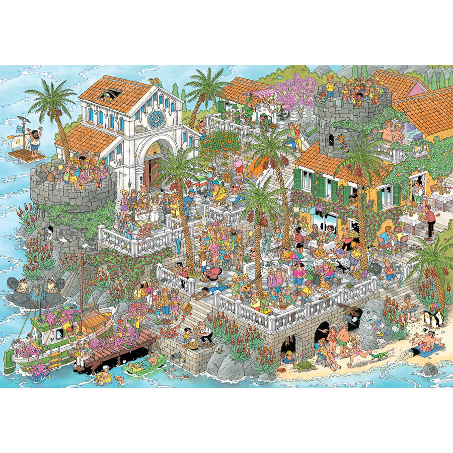 PRE-ORDER - Leve de Middellandse Zee! - Jan van Haasteren - 1000 stukjes-2