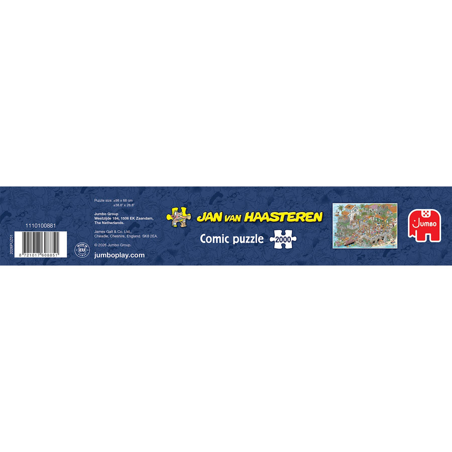 PRE-ORDER - Leve de Middellandse Zee! -  Jan van Haasteren - puzzel van 2000 stukjes-6