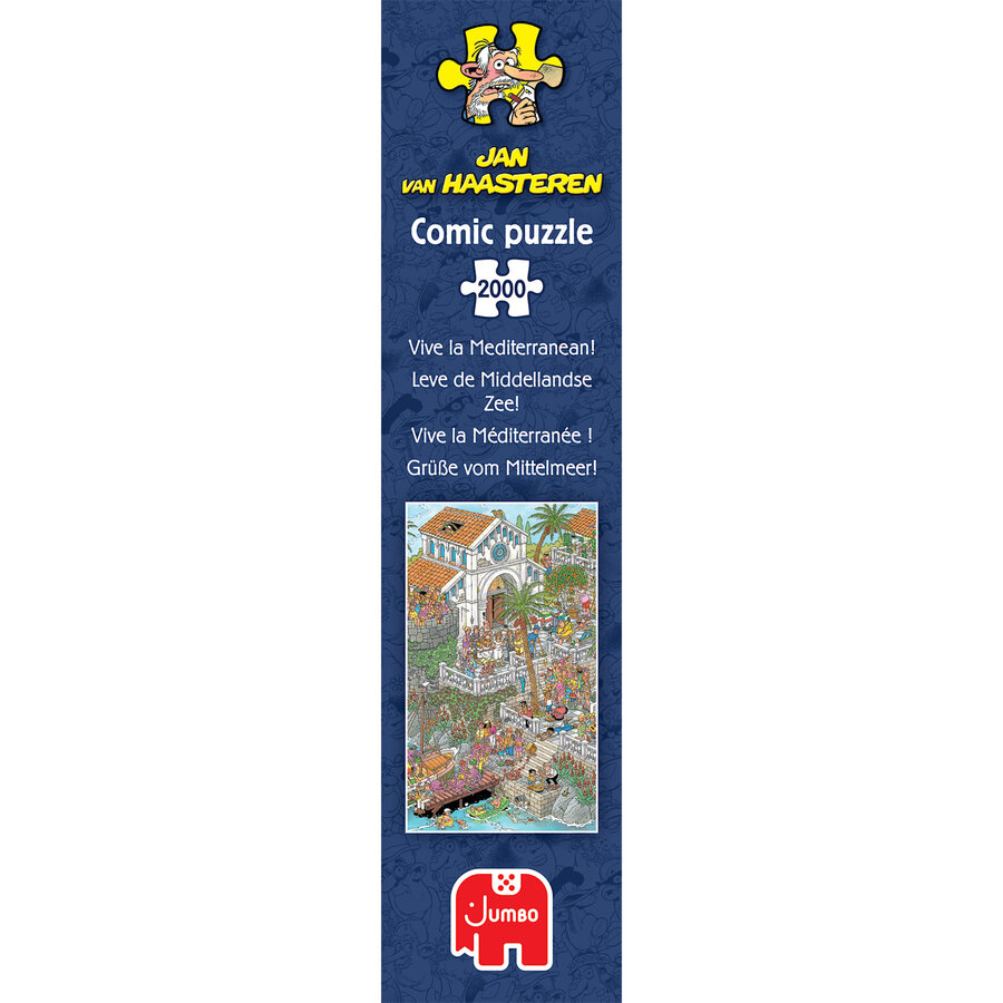 PRE-ORDER - Leve de Middellandse Zee! -  Jan van Haasteren - puzzel van 2000 stukjes-7