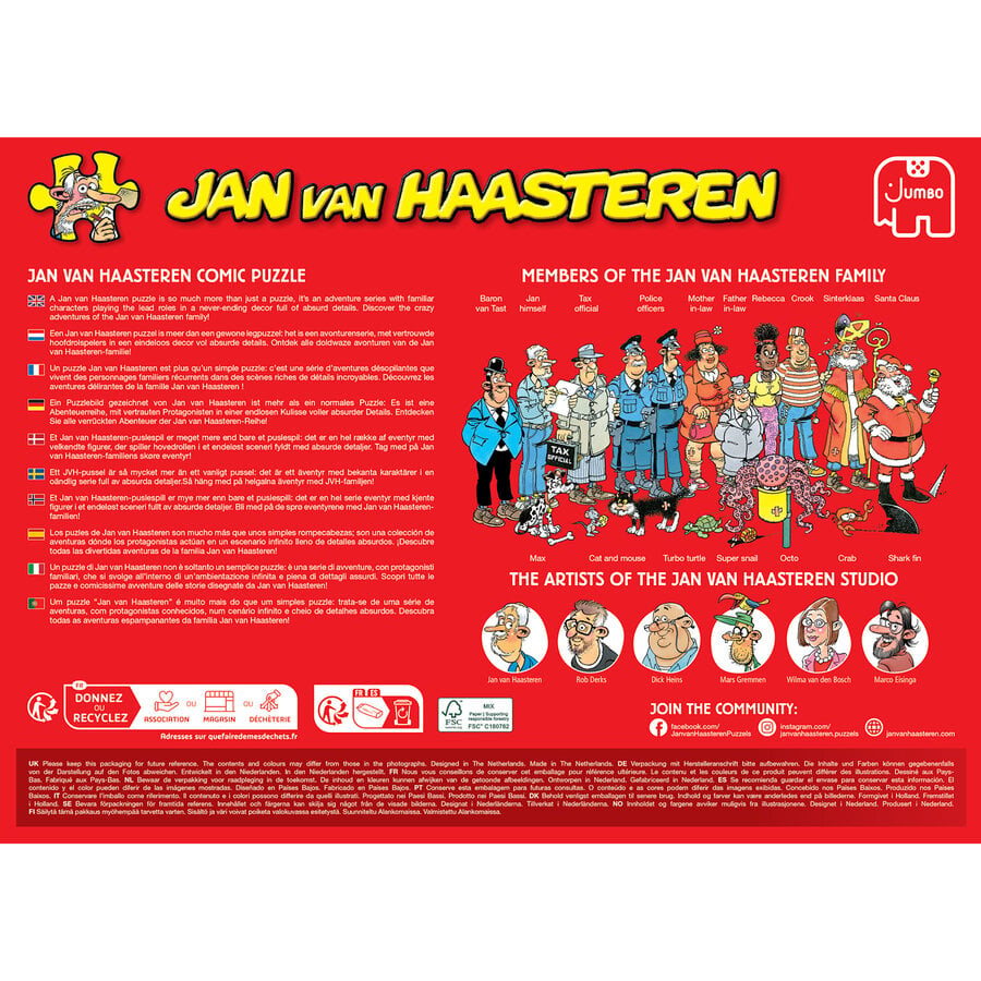 Leve de Middellandse Zee! -  Jan van Haasteren - puzzel van 2000 stukjes-5