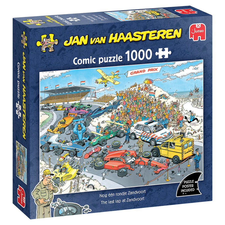 The Last Lap at Zandvoort - Jan van Haasteren - 1000 pieces-1