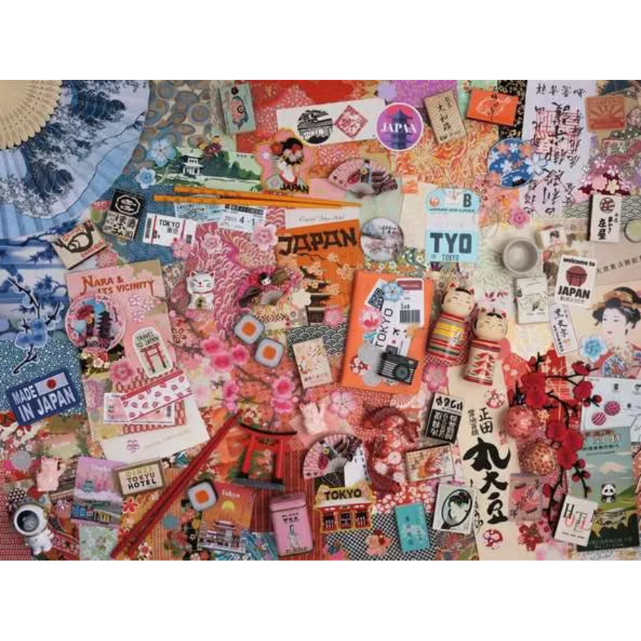 Voyage à Tokyo - puzzle de 1500 pièces-2