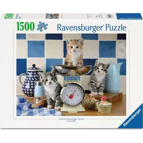  Ravensburger Kittens in the kitchen - 1500 pieces 