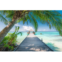 thumb-Dream Beach on the Maldives - jigsaw puzzle of 4000 pieces-2