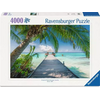 Ravensburger Droomstrand op de Malediven - puzzel van 4000 stukjes