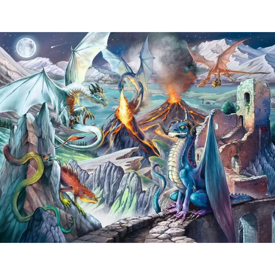 The Dragon Guardians - puzzle of 2000 pieces-2