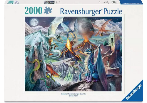  Ravensburger Gardiens des dragons - 2000 pièces 