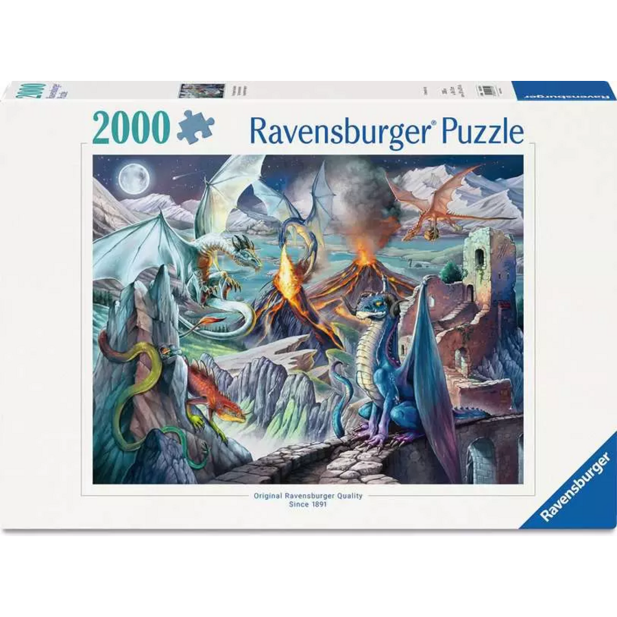 De Drakenwachters - puzzel van 2000 stukjes-1