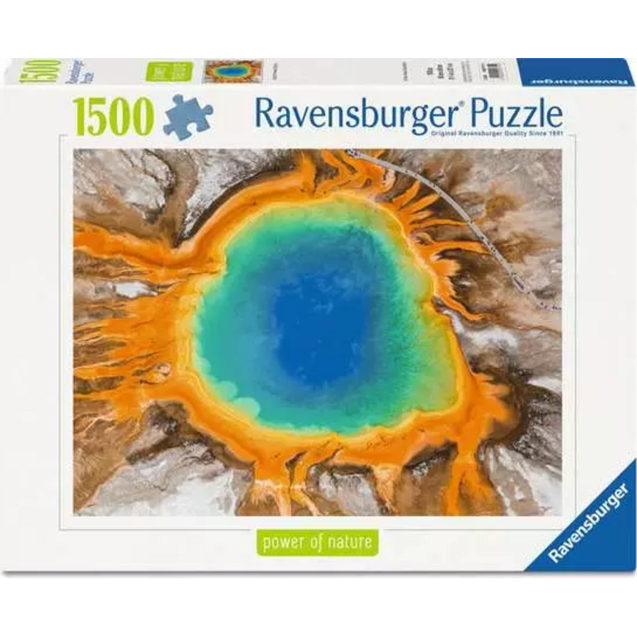Grand Prismatic Spring, Yellowstone - puzzel van 1500 stukjes-1