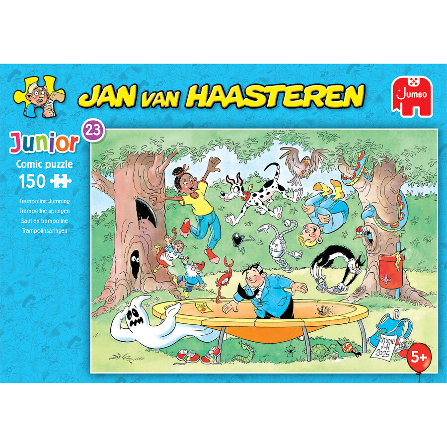 PRE-ORDER - Trampoline Springen - Jan van Haasteren - 150 stukjes-5