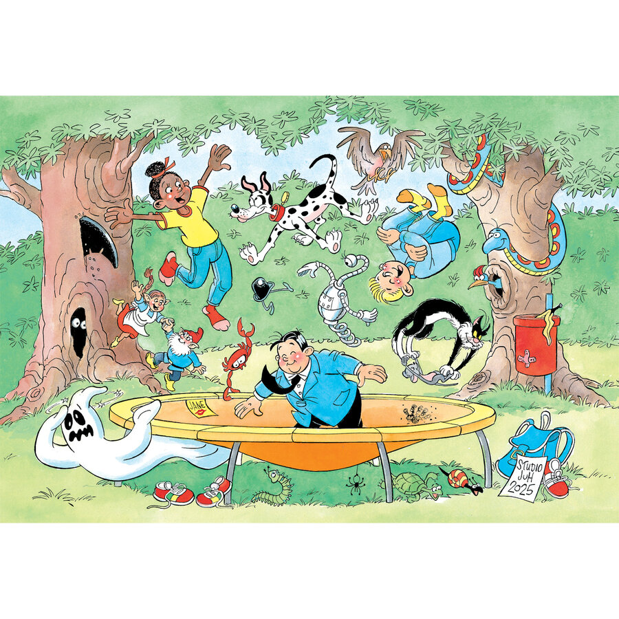 PRE-ORDER - Trampoline Springen - Jan van Haasteren - 150 stukjes-2
