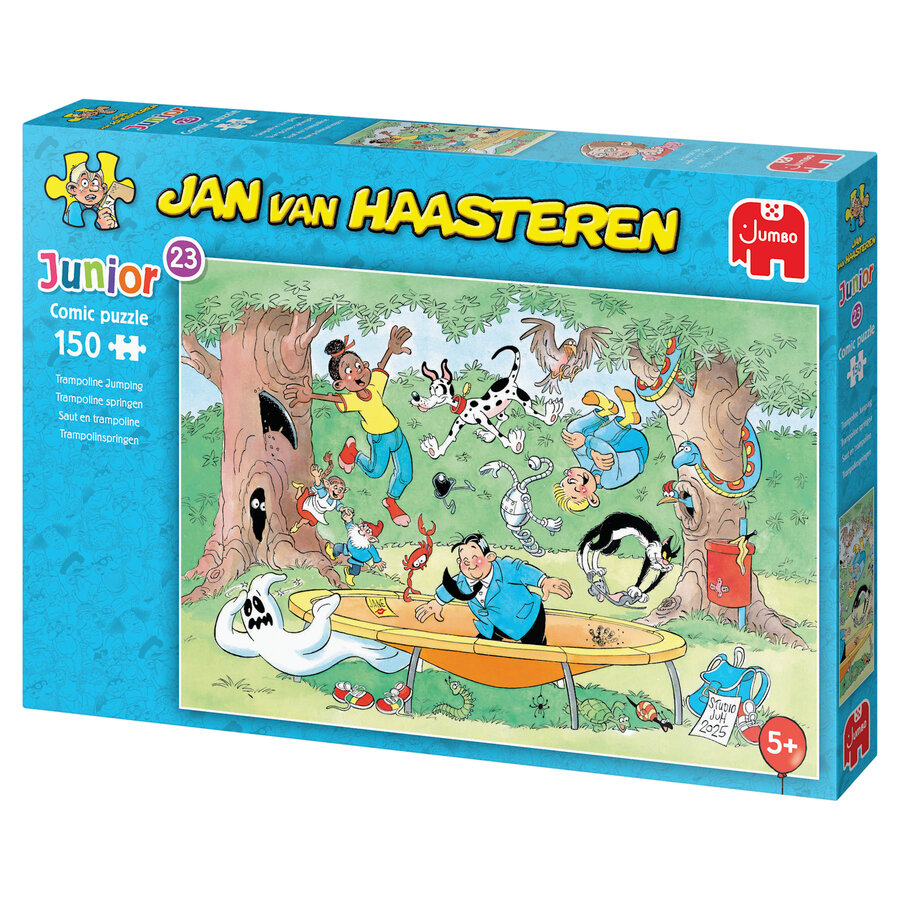 PRE-ORDER - Trampoline Jumping - Jan van Haasteren - 150 pieces-7