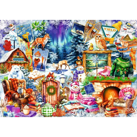 thumb-Winter Mountain Village - 500 XL pieces-2