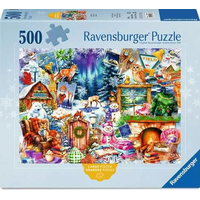 thumb-Winter Mountain Village - 500 XL pieces-1
