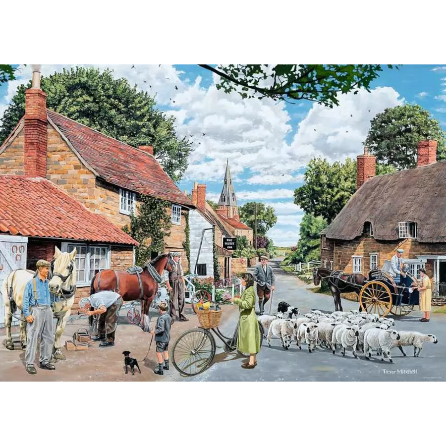 Le Maréchal-Ferrant du Village - 1000 pièces-2