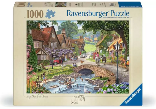  Ravensburger Lazy Days by the Stream - 1000 pieces 