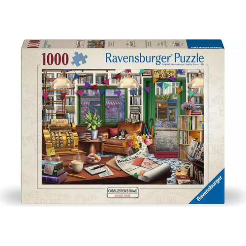  Ravensburger La Librairie du Passionné - 1000 pièces 
