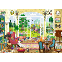 thumb-Salon d'été au jardin - 1000 pièces-2