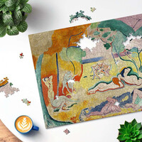 thumb-De vreugde van het leven - Henri Matisse - puzzel van 1000 stukjes-3