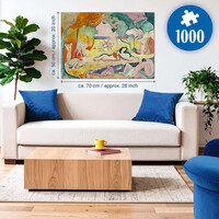 thumb-De vreugde van het leven - Henri Matisse - puzzel van 1000 stukjes-4