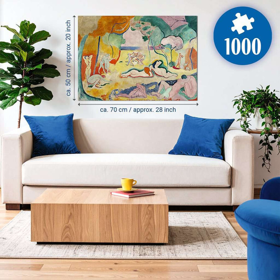 De vreugde van het leven - Henri Matisse - puzzel van 1000 stukjes-4