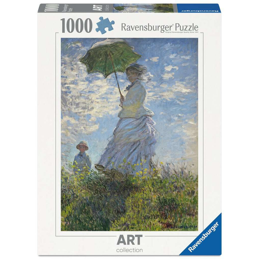 Femme à l'Ombrelle - Claude Monet - 1000 pièces-1