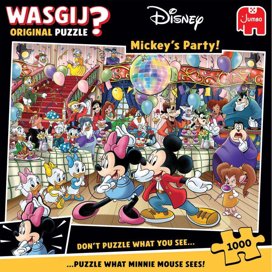 Wasgij Original Disney  - Mickey's Party - 1000 pieces-3
