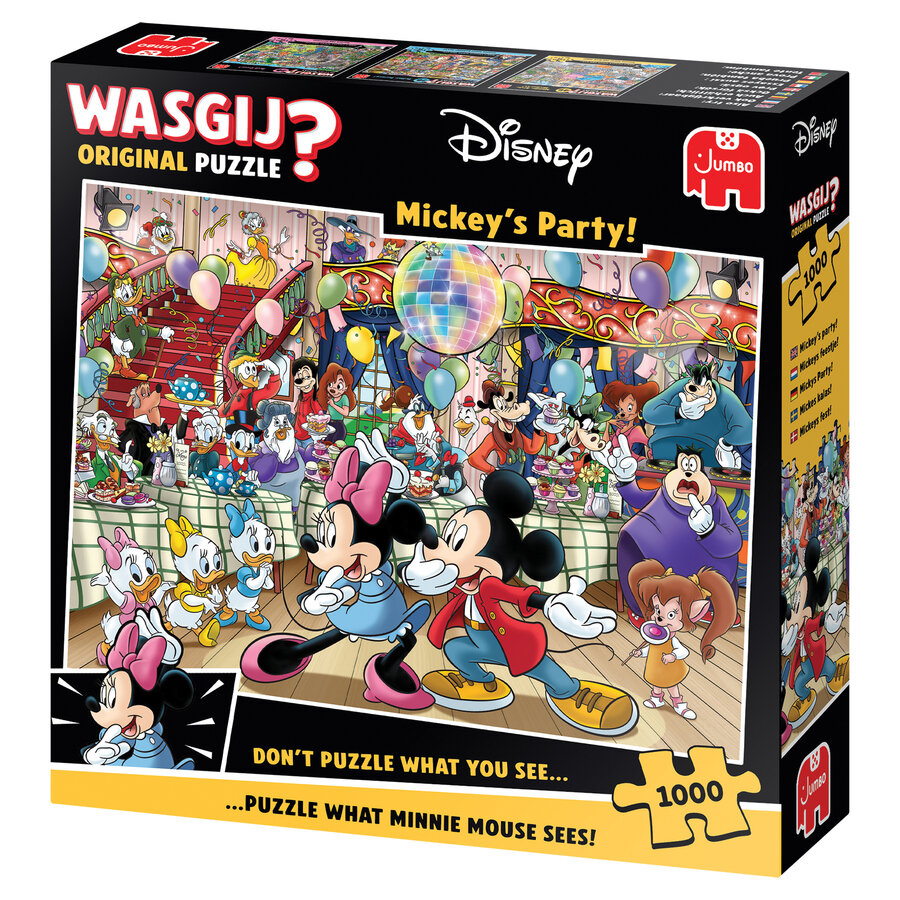 Wasgij Original Disney  - Mickey's Party - 1000 pieces-4