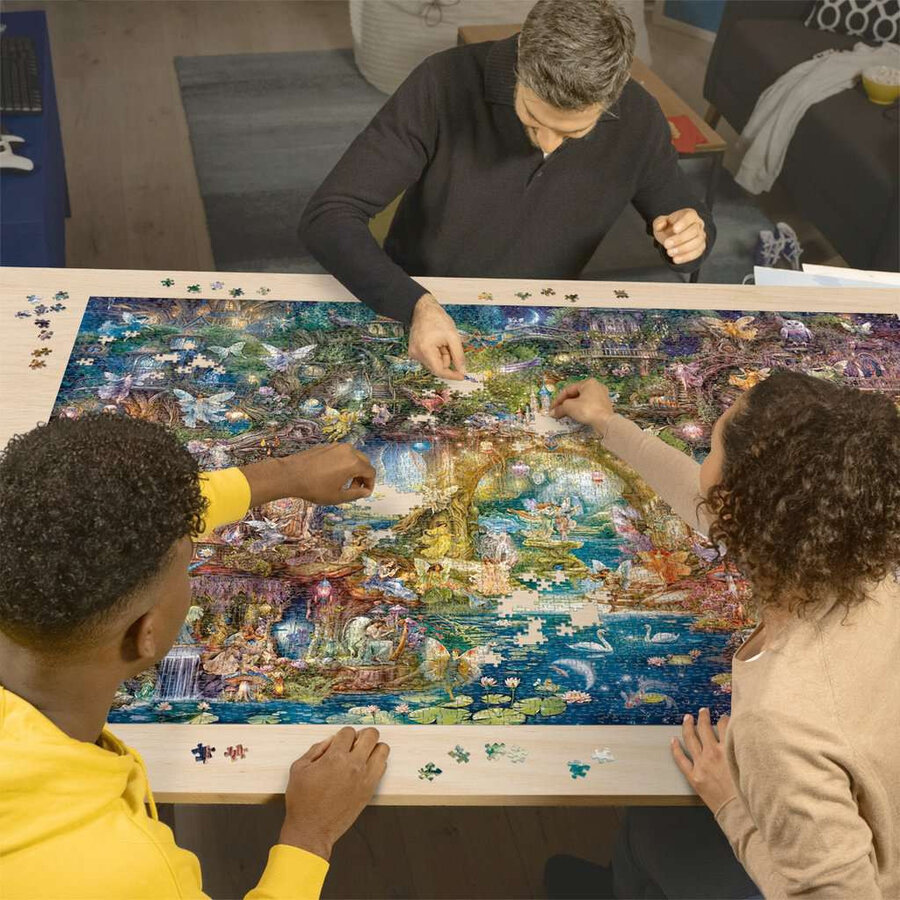 The Hidden World of the Elves - jigsaw puzzle of 4000 pieces-3