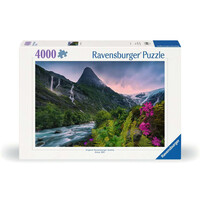 thumb-Adembenemend Berglandschap - puzzel van 4000 stukjes-1