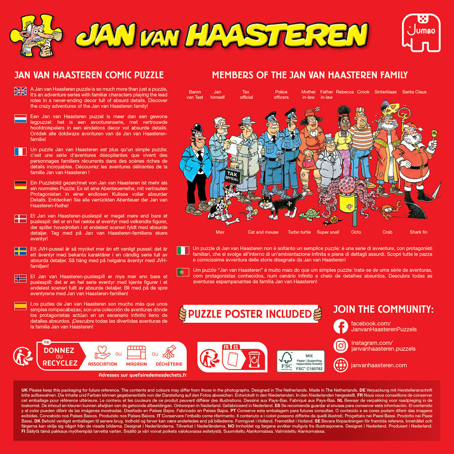 PRE-ORDER - Passion for Fashion - Jan van Haasteren - 1000 pieces-5